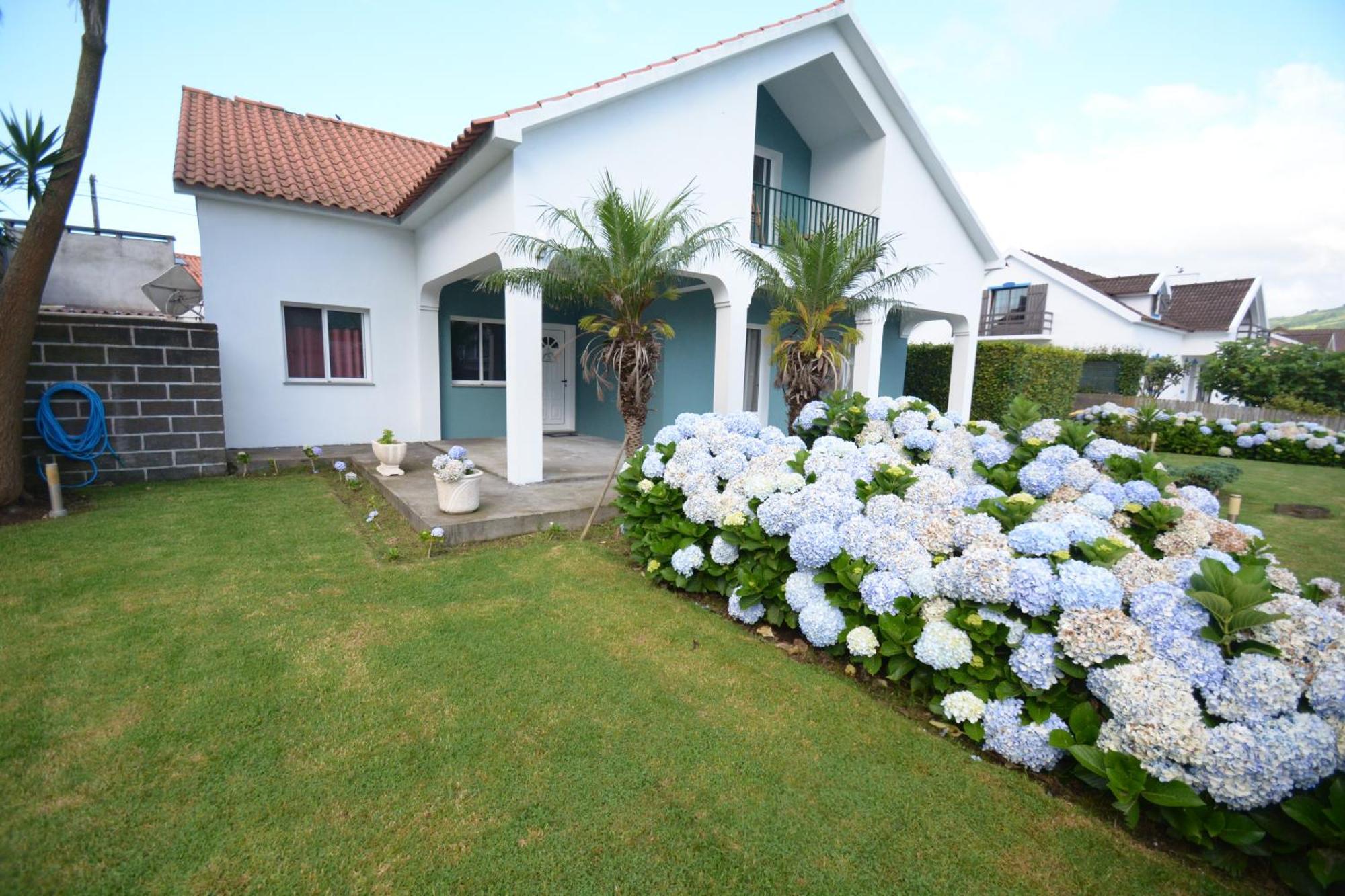 Апартаменты Casinha Das Hortensias Орта Экстерьер фото